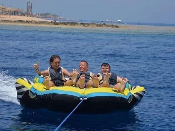 Parasailing, banana boat e tubo a sharm